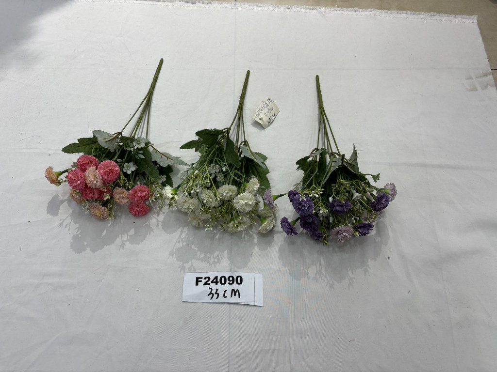 Tekokukkakimppu 33 cm, värilajitelma