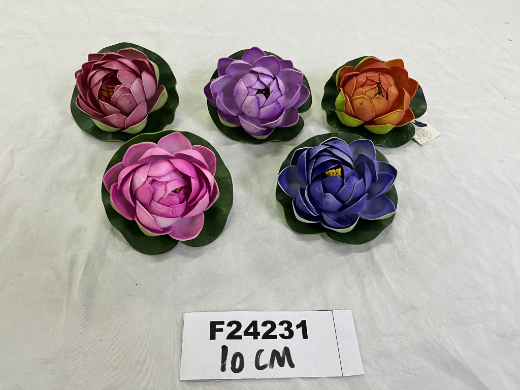 Vesililja, 5-värilajitelma, materiaali EVA, 10CM, SP 50