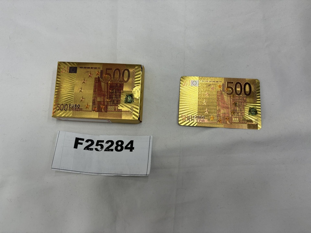 Pelikortit, 500€ kulta