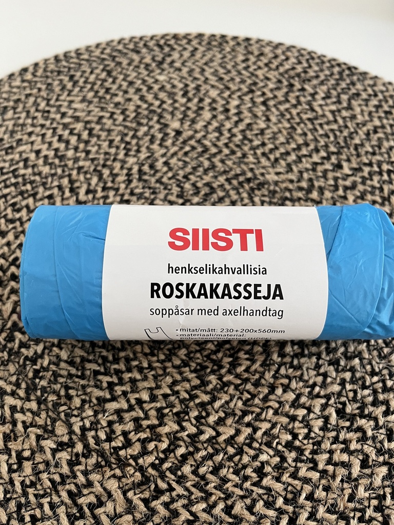 SIISTI Roskakassi 20l, 25kpl/rll, sininen