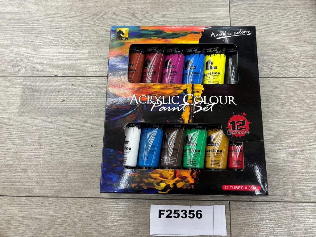 Akryylimaalit 12kpl, 35ml