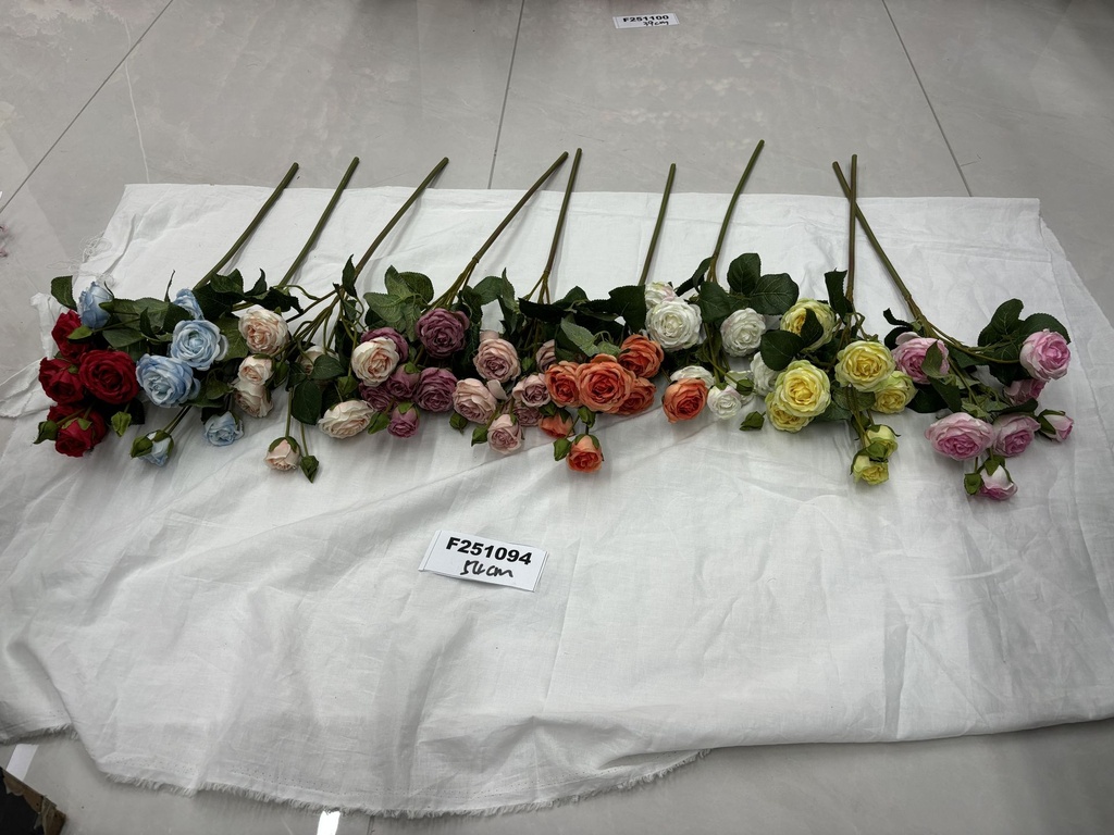 Ruusuoksa, 7 kukkaa, 54cm