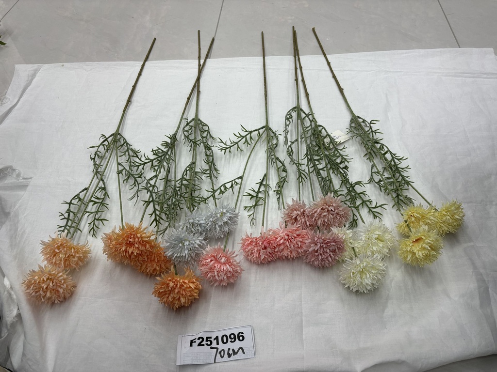 Kukkaoksa, 3kukkaa, 70cm
