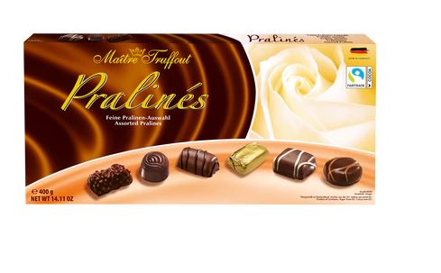 Assorted pralines exquisite 400g