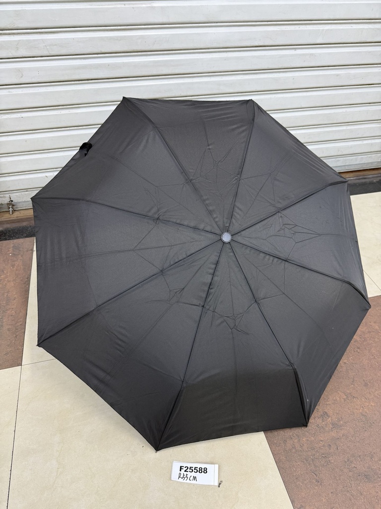 Sateenvarjo 55cm Ø100cm, musta
