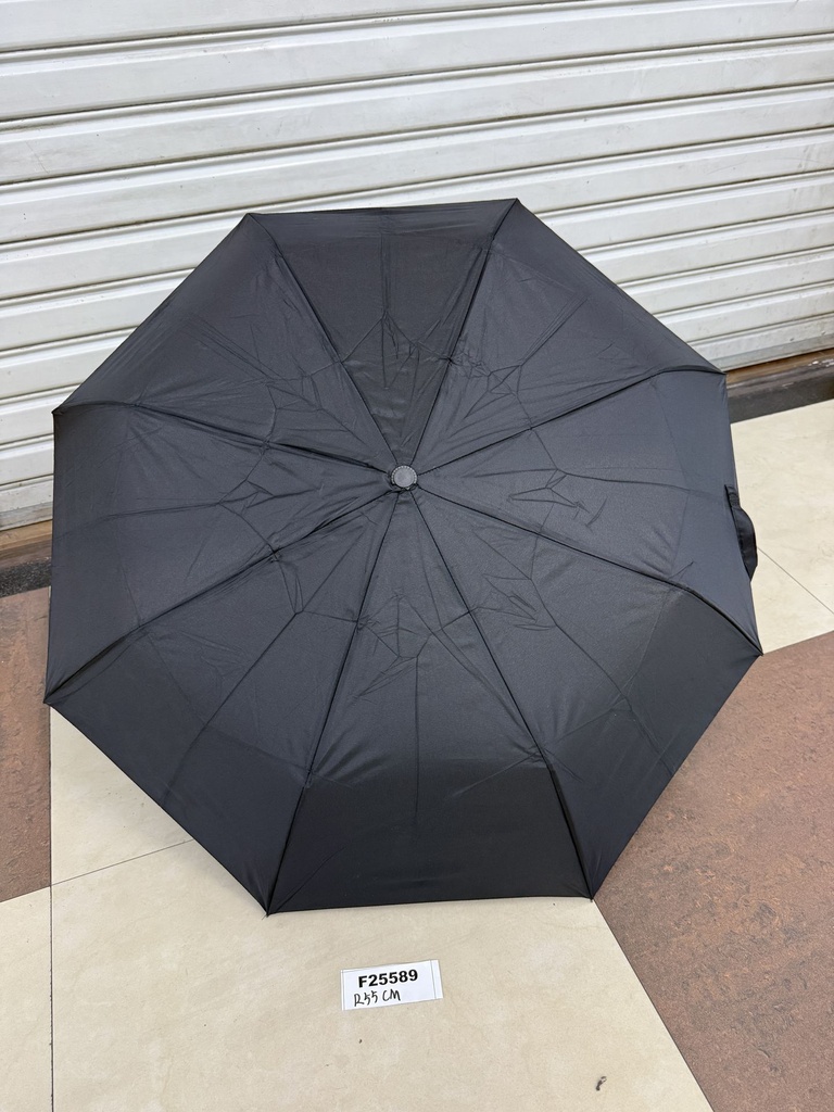 Sateenvarjo 55cm Ø97cm, musta