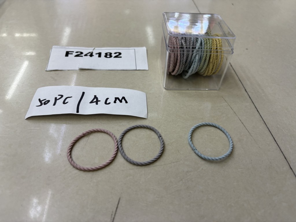 Hiuslenkit, halk. 4 cm, 50 kpl