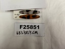 Hiusklipsi, 6*1,3*1,5 cm, 2kpl/kortti, eriväriset