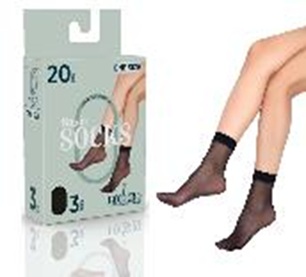 Nilkkasukka matta economy-pack 3par 1-size, 60DEN ( 36-42) skin