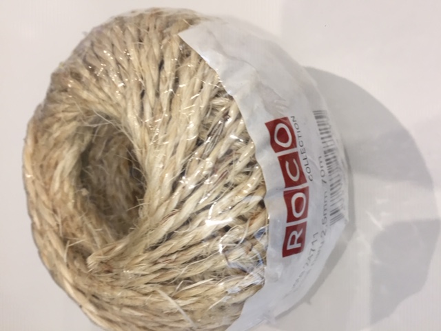 Sisal naru  2,5mm 70m 