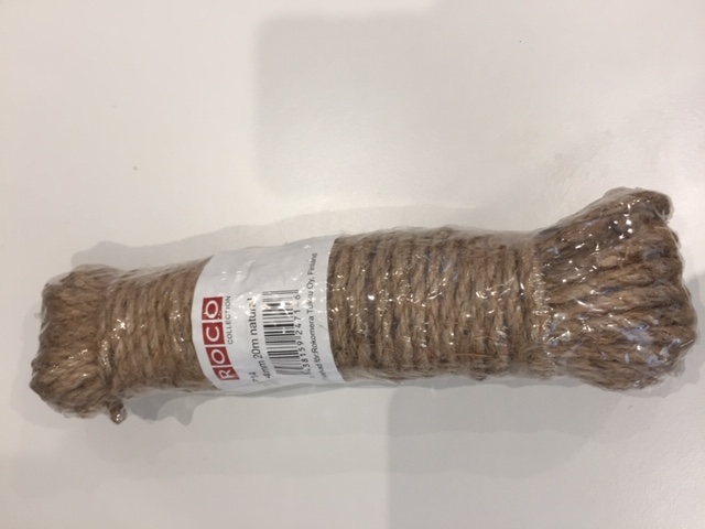 Juuttinaru 4mm 20m.