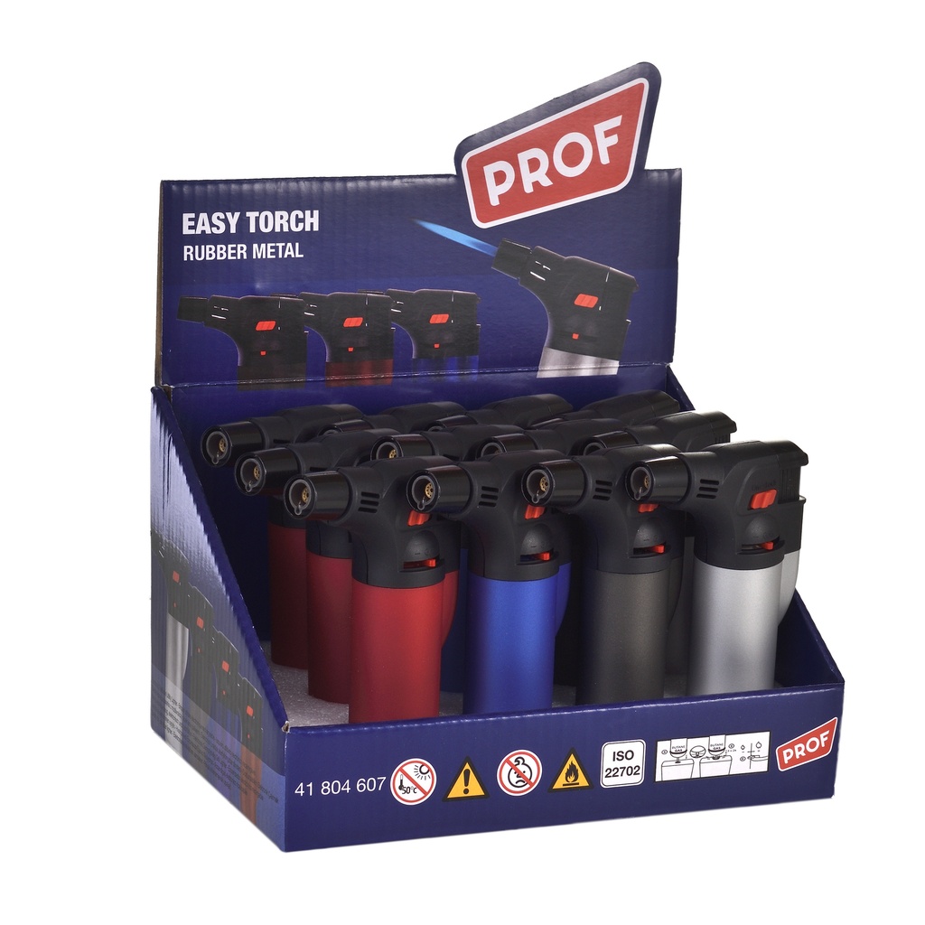 Hehku/myrskysytytin PROF EASY TORCH RUBB METAL JETFLAME