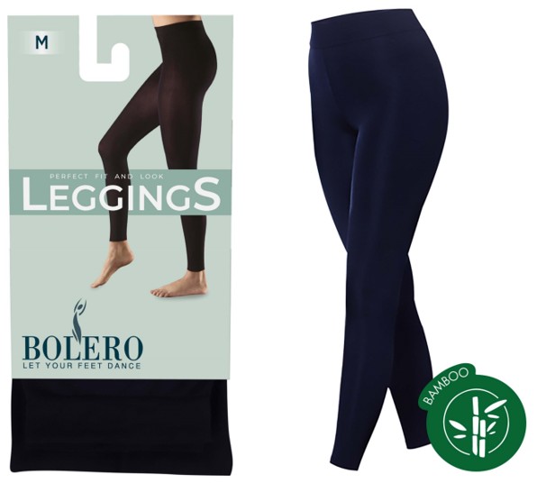 Bambu legginssit L-XL, musta