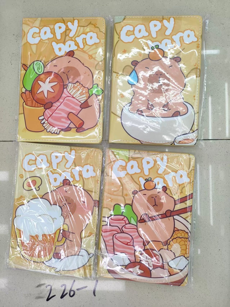 Capybara muistikirja A5
