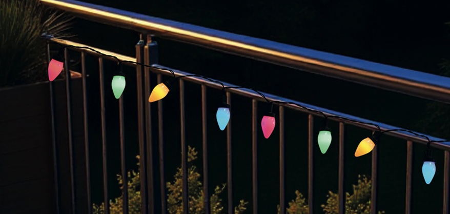 UUTUUS! Puutarha/partyvalosarja 20xLED, multicolor, pastellivärit