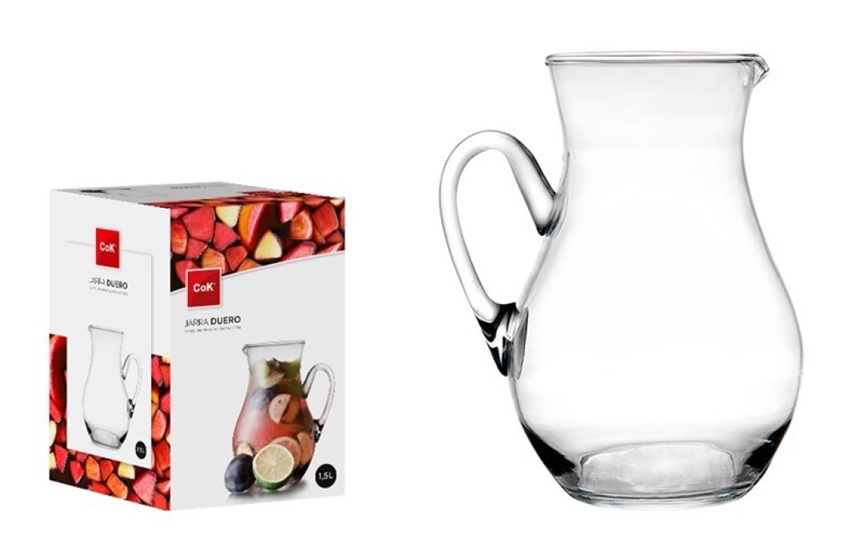 Lasikannu DUERO 1,5L. Peruttu!