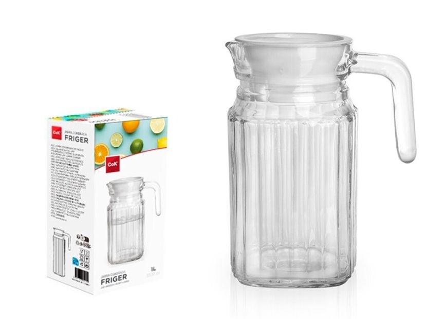 Lasikannu Friger Square 0,5L