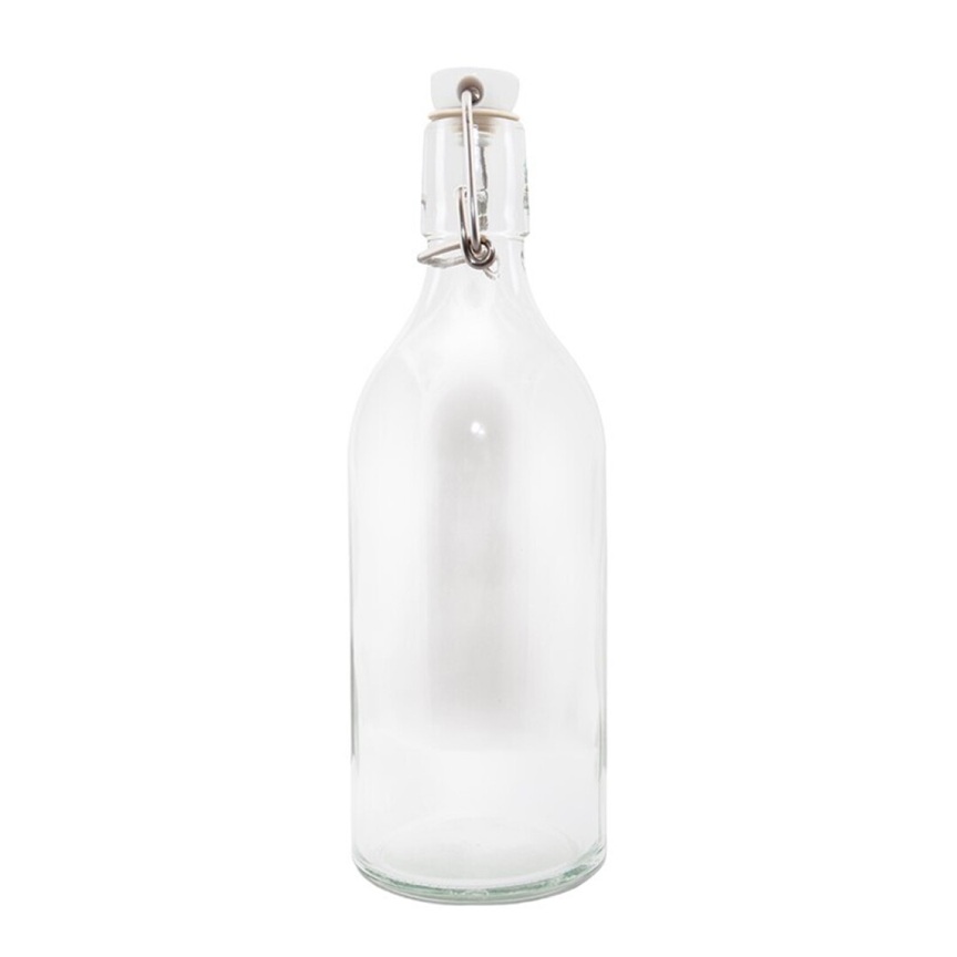 Lasipullo patenttikorkki 1L