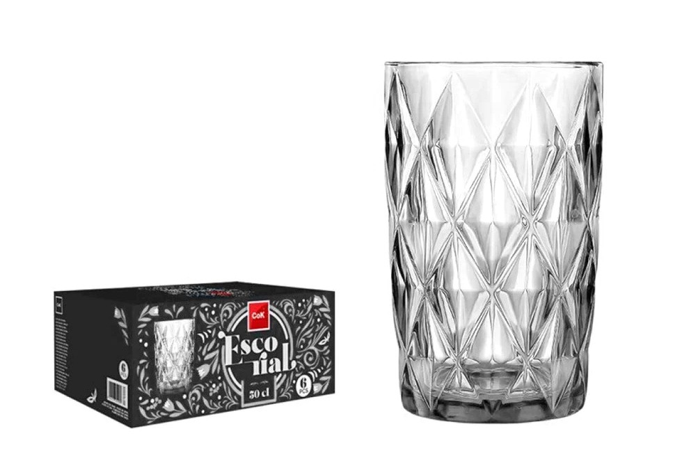 Juomalasisetti Escorial 40 cl kirkas 6kpl/pkt