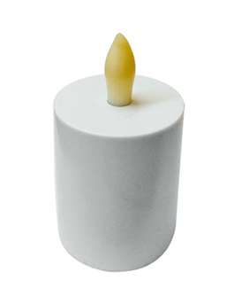 Led kynttilä 6,2x10,6cm, hämäräkytkin + 6h ajastin