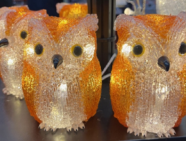 Peruttu! Pöllöt Led-koristevalosarja