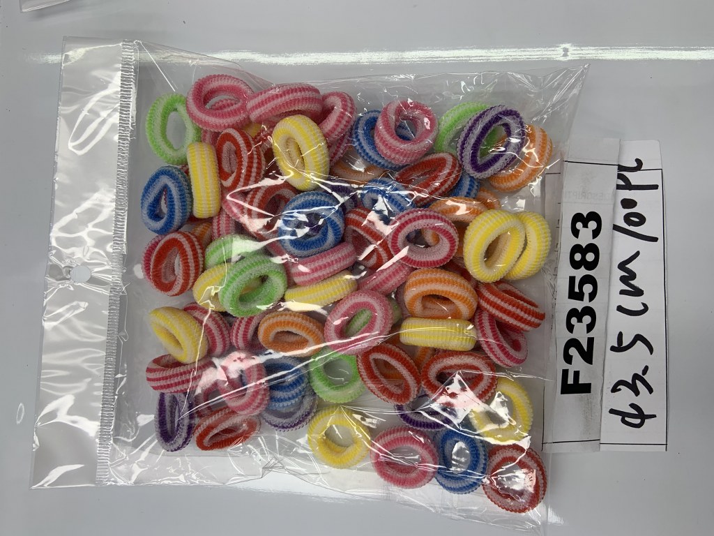 Hiuslenkit värilajitelma, 100 kpl, 3.5 cm, SP 24