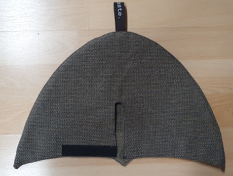 peruttu! Saunahattu ripustuslenkillä halk. 23cm, ruskea tai harmaa?