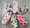 Kotitossut sydänkuvio, one size 36-40