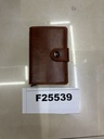 Lompakko, 9.8*6.8*1.6cm,  tummanruskea.