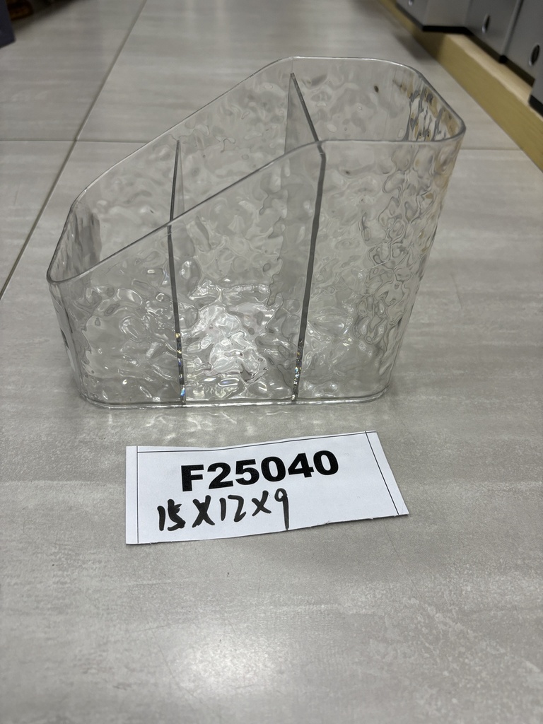 Säilytyslokerikko 15x9,2x6,2/12cm, transparent