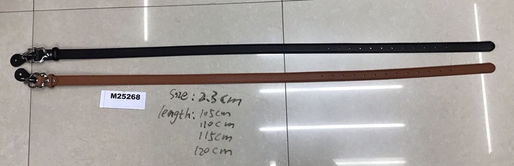 Naisten nahkavyö lev. 2,3 cm