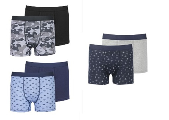 Bolero stock! Puuvilla boxerit M-XXL, värilaj.