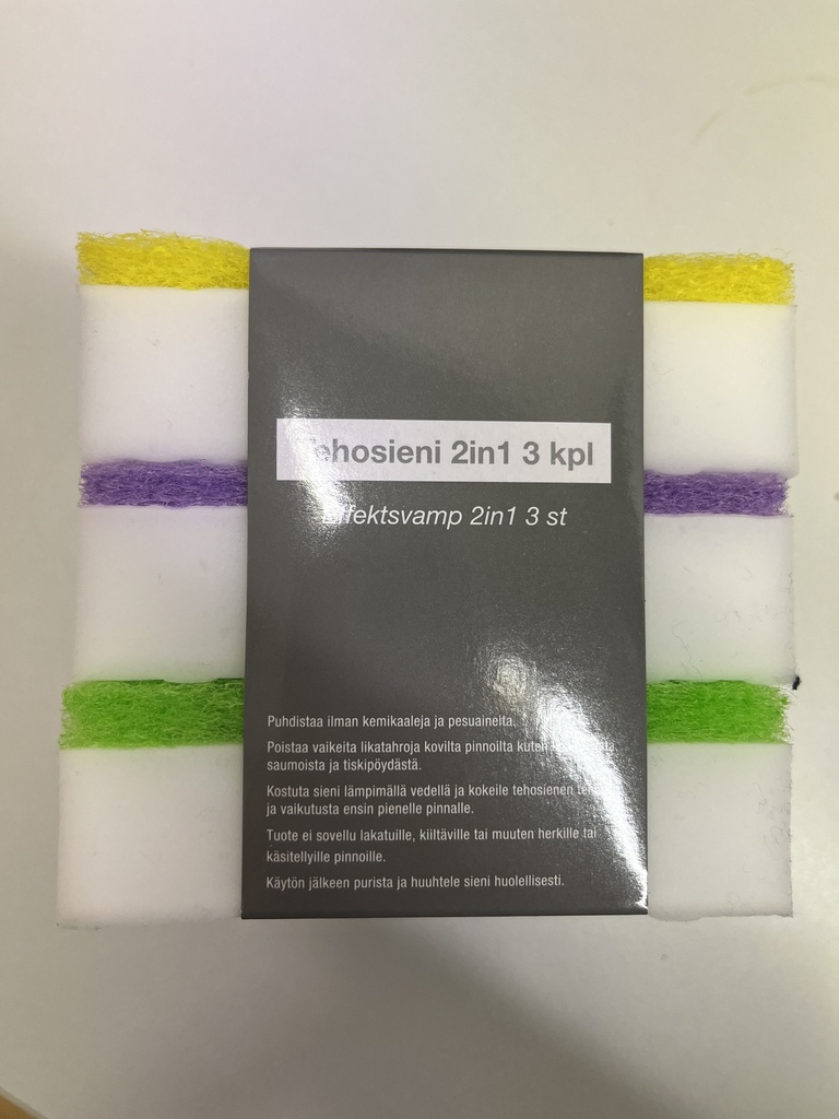 Siivousmestari ihmesieni hankaus-sienellä 3kpl