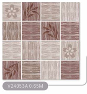 PERUTTU! Kosteantilanmattorulla 65cm x 15m, beige/ruskea ruutukuvio