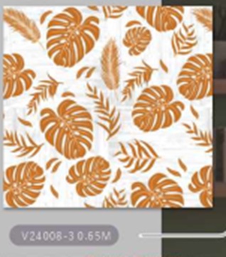 PERUTTU! Kosteantilanmattorulla 65cm x 15m, ruskea peikonlehti kuvio