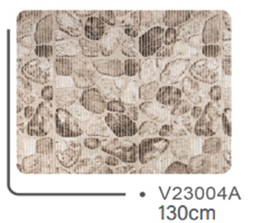PERUTTU! Kosteantilanmattorulla 65cm x 15m, beige/ruskea kivi kuvio