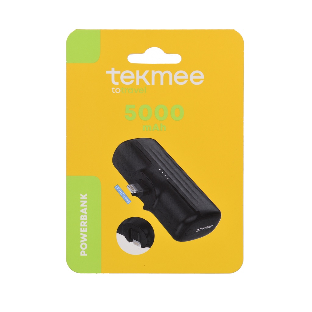 TEKMEE 5000mAh lightning powerbank