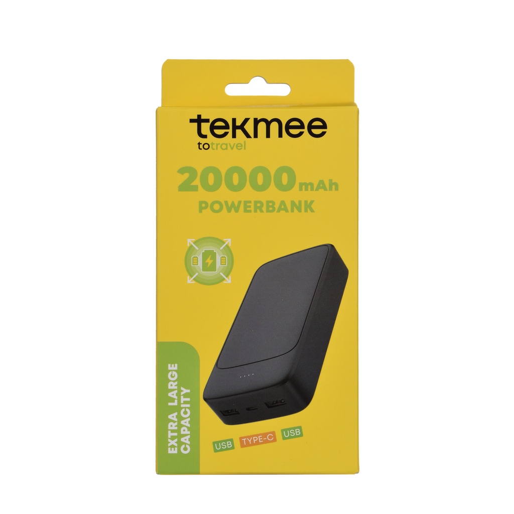 TEKMEE 20 000mAh powerbank