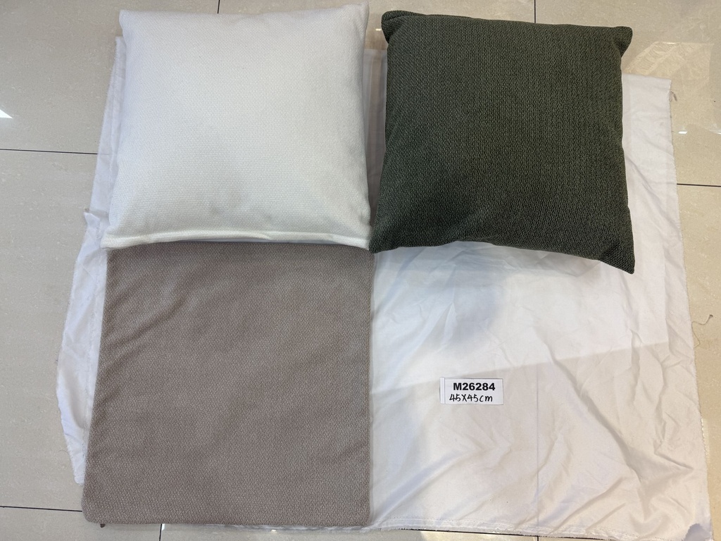 Sisustustyynyn päällinen 45x45cm yksivärinen