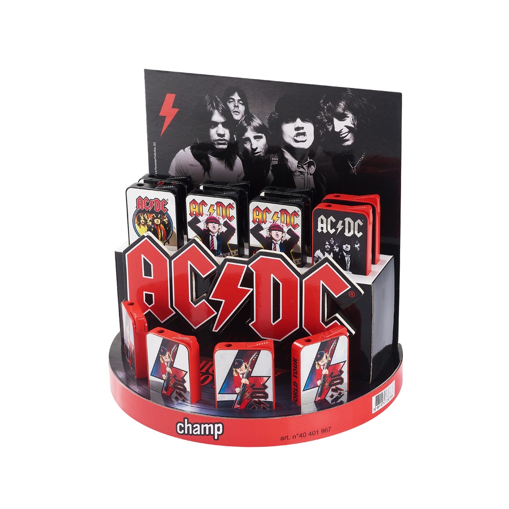 Hehku/myrskysytytin AC/DC MIRROR LIGHTER 