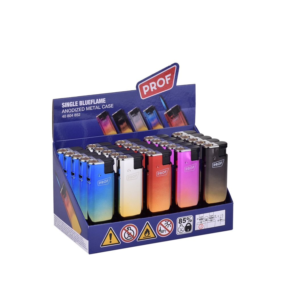 Hehku/myrskysytytin PROF ANODIZED METAL CASE JET LIGHTER