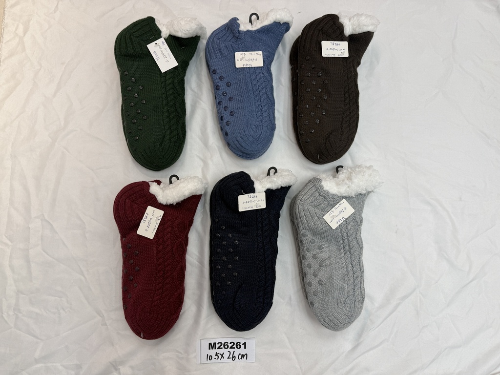 Palmikko pehmosneakersukka non-slip 37-41 ( 10,5x26cm ) 1par/pkt.