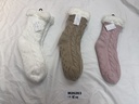 Polyesteri palmikko pehmosukka non-slip 37-41 ( 11x38cm ) 1par/pkt.