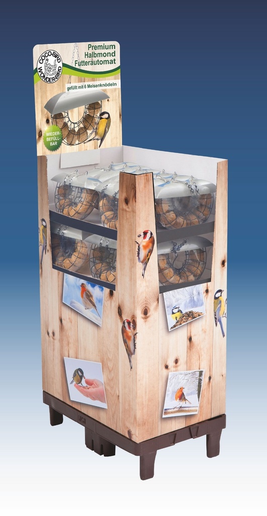 Ruokinta-automaatti display