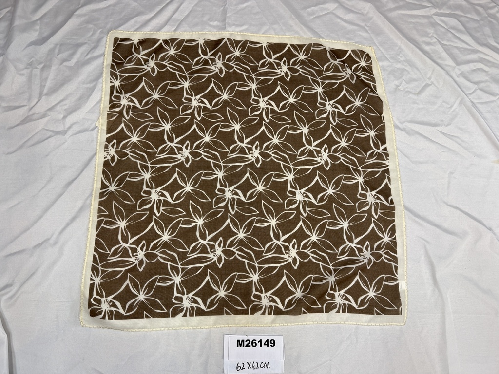 Huivi 62x62 cm kukka