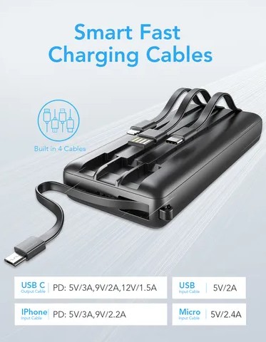 Veger C20 -varavirtalähde 20 000 mAh