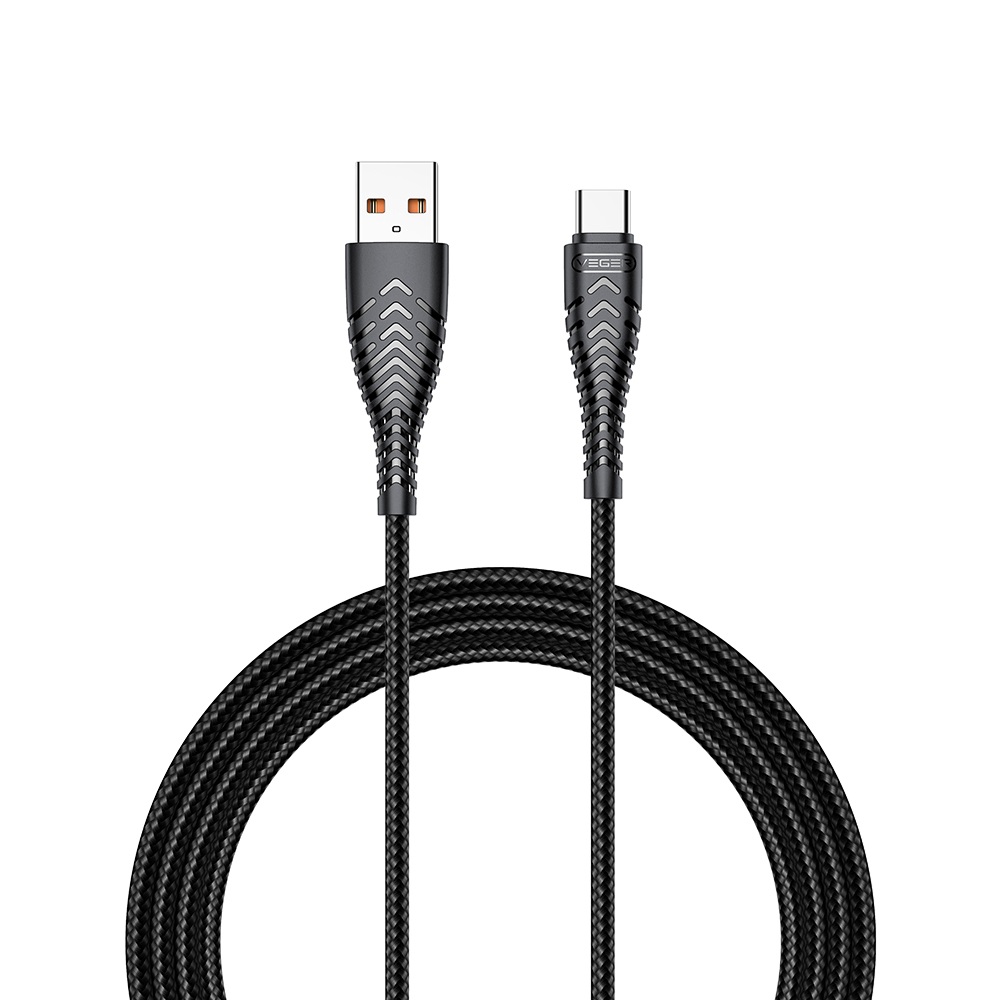 Veger Kaapeli USB A-C  5V3A/QC18W, 1,2M