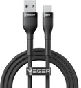Veger Punottu Kaapeli USB A-C 66W 1,2M