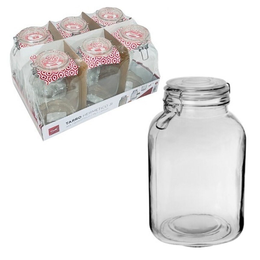 Lasipurkki 3 L