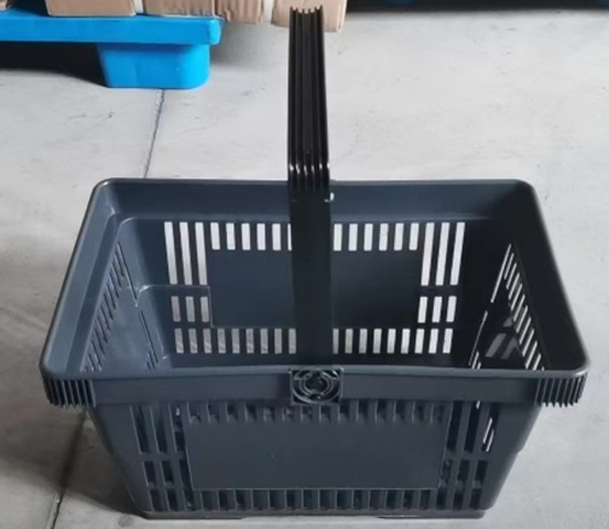 Ostos/myymäläkori 22l, harmaa 